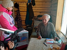 Проживший 50 лет в башкирском лесу отшельник Салимгареев проголосовал на выборах