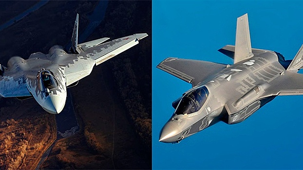 Маневренный Су-57 и «капризный» F-35: заслуженный летчик России сравнил два истребителя
