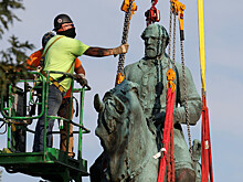 На востоке США снесли памятники конфедератам