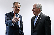 Путин принял Тиллерсона и Лаврова после их переговоров