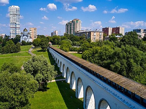 Собянин поручил завершить реставрацию Ростокинского акведука в этом году