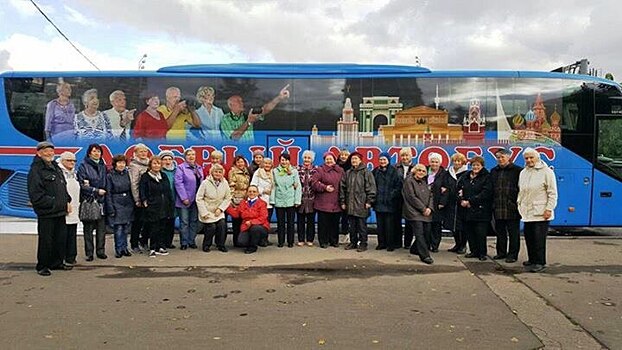 Около 50 москвичей старшего возраста ежедневно пользуются «Добрым автобусом»