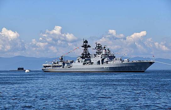 Россия вывела 18 боевых кораблей с базы в Тихом океане