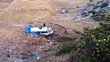 В Перу автобус упал в пропасть