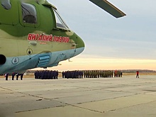 Небесный исполин: как прошла церемония заступления на дежурство Ми-26 «Виталий Павлов» в Южноуральске
