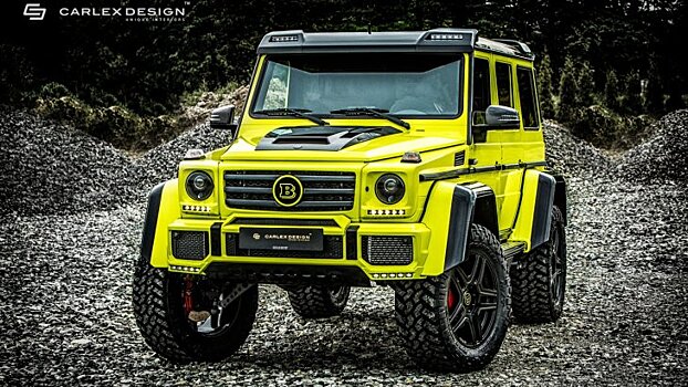 Экстремальный Mercedes-Benz G 500 4×4² by Brabus побывал в мастерских Carlex Design