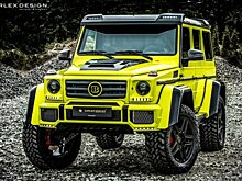 Экстремальный Mercedes-Benz G 500 4×4² by Brabus побывал в мастерских Carlex Design