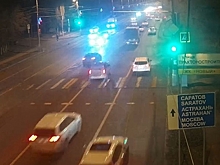 Тройное ДТП на Первой продольной в Волгограде сняли на видео