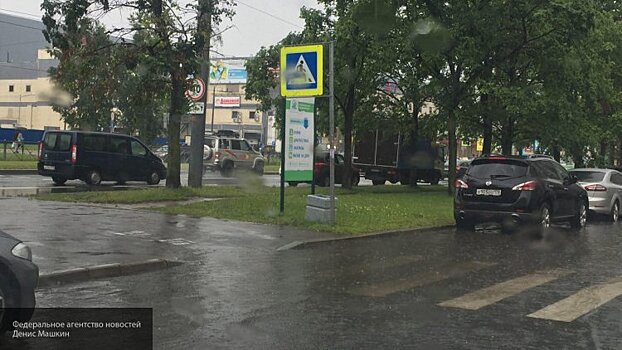 Сегодня на Санкт-Петербург обрушатся ливни с грозами