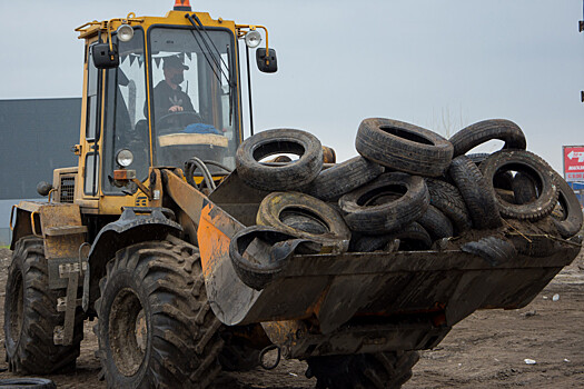 Более 100 тонн собранных автомобильных покрышек утилизировали в Нижнем Новгороде