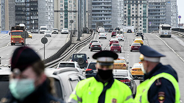 Полиция усилила контроль на улицах и дорогах Москвы