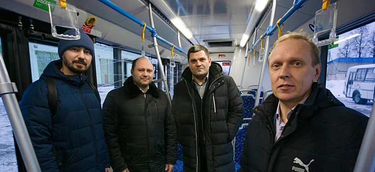 На улицы Калуги выйдет новый автобус «КамАЗ»