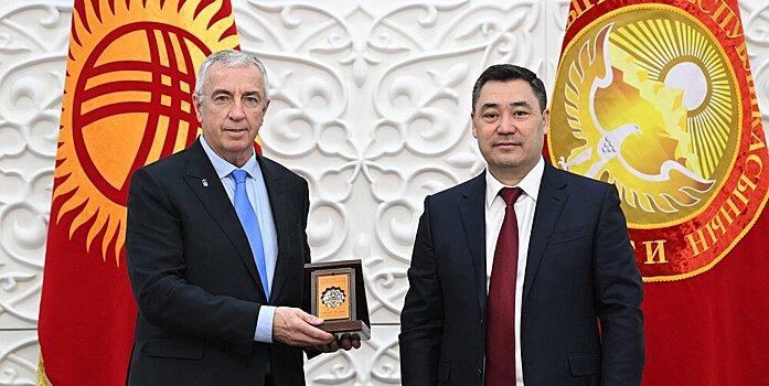 Тардиф получил opден «Достук» на встрече с президентом Киргизии