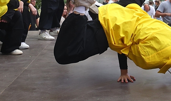 В Волгограде проходит финал соревнований по брейк-дансу