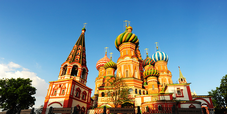 Собор Василия Блаженного, Москва, Россия, Европа
