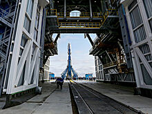 Ракету "Союз-2" вывезли на стартовый стол