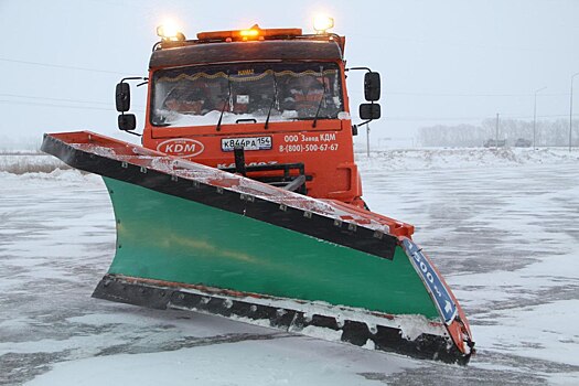 ТУАД сообщил о надвигающейся снежной буре и призвал водителей быть осторожными в Новосибирске