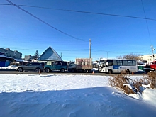 В Омске произошла авария-«паровозик» с участием пассажирского автобуса - есть пострадавшие
