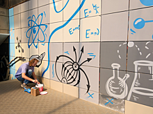 Мэр Руслан Болотов: В рамках проекта «Есть решение» в подземном переходе на Лермонтова заканчивают наносить художественную роспись