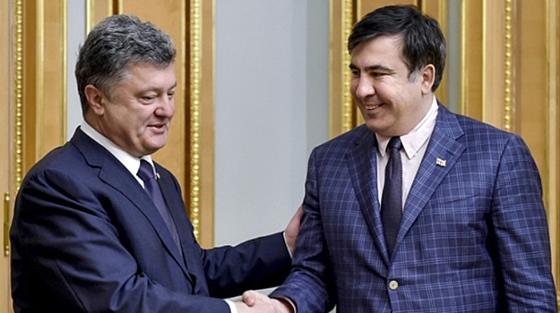 Саакашвили рассказал о своих чувствах к Порошенко