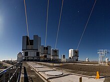 Создана первая «звезда» с помощью лазеров ESO