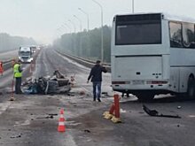 В аварии на М5 погиб водитель легкового автомобиля