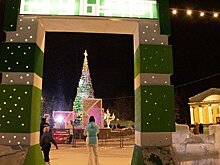 В Бугульме торжественно открылся новогодний городок "Бугулькрафт"