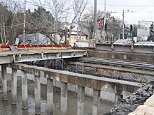Ремонт Гагаринского моста в Симферополе закончат в марте