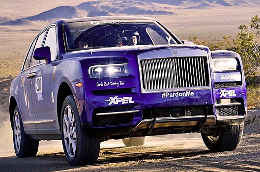 Rolls-Royce Cullinan проехал 3000-километровое ралли по пустыне