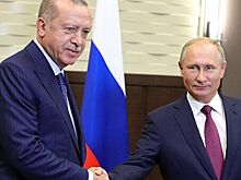 Переговоры Путина и Эрдогана длятся более двух часов