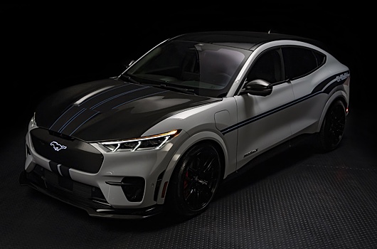 Ford Mustang Mach-E GT научили имитировать звук топливных спорткаров