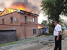 Страшный пожар в Ростове-на-Дону охватил новые дома