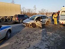 Под Сызранью автомобилистку зажало в салоне Skoda после ДТП с «Газелью»