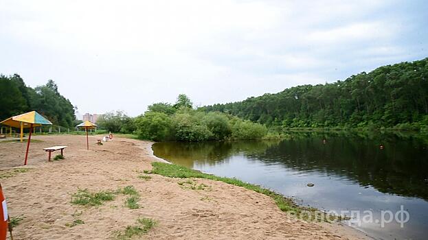 Вологжанам не рекомендуют купаться на пляже в парке Мира