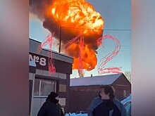 Пожар после схода цистерн с бензином в Тамбовской области локализован