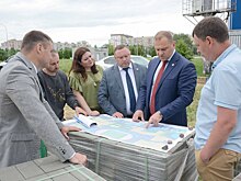 В Оренбурге идет строительство Центра уличного баскетбола