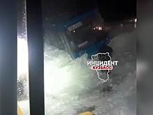 Второе за день ДТП с участием автобуса произошло в Кузбассе