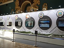 На Казанском вокзале в Москве представили Кавказ в миниатюре