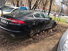 В Хорошево-Мневниках разули «Ягуар»