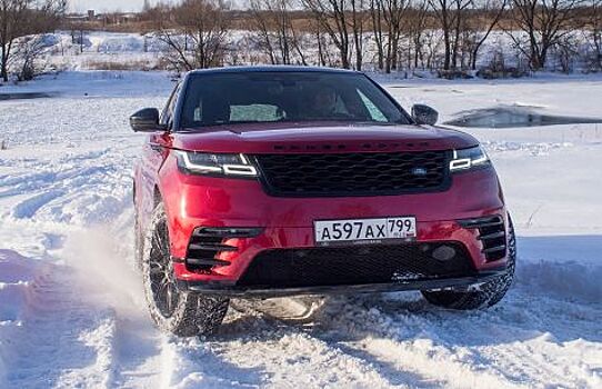 Красное на белом. Тест-драйв Range Rover Velar