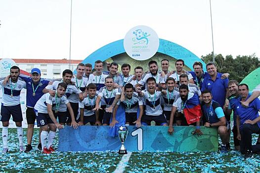 Сборная КубГУ выиграла чемпионат Европы по футболу среди университетских команд