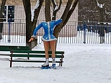 В Подмосковье у «Снегурочки» на коньках оторвали голову и руку