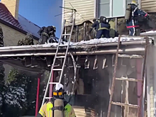 В Краснооктябрьском районе Волгограда из-за телевизора едва не сгорел дом