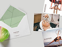 Сила здоровья и красота Everest: агентство Radar разработало айдентику для салона-коворкинга