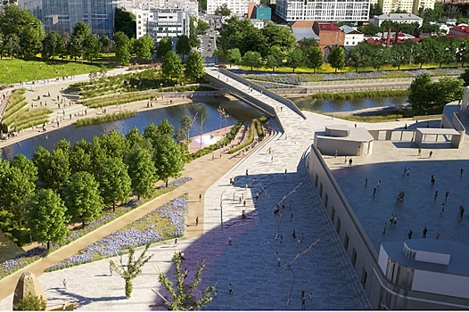 Мэрия Екатеринбурга нашла подрядчика для строительства моста у Ледовой арены
