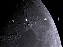 Житель Ахтубинска сумел поймать в объектив своего телескопа МКС в момент её пролета