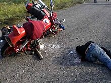 В Ростовской области в результате ДТП загорелся Hummer