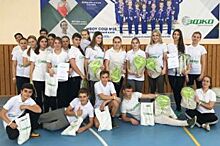 Волонтеры Тамани приняли участие в межшкольной Спартакиаде 2018