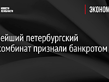 Крупнейший петербургский рыбокомбинат признали банкротом