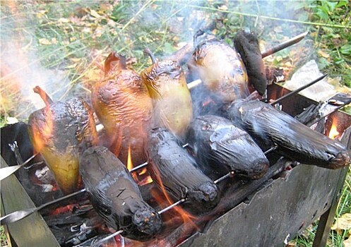 Шашлык из овощей по-армянски